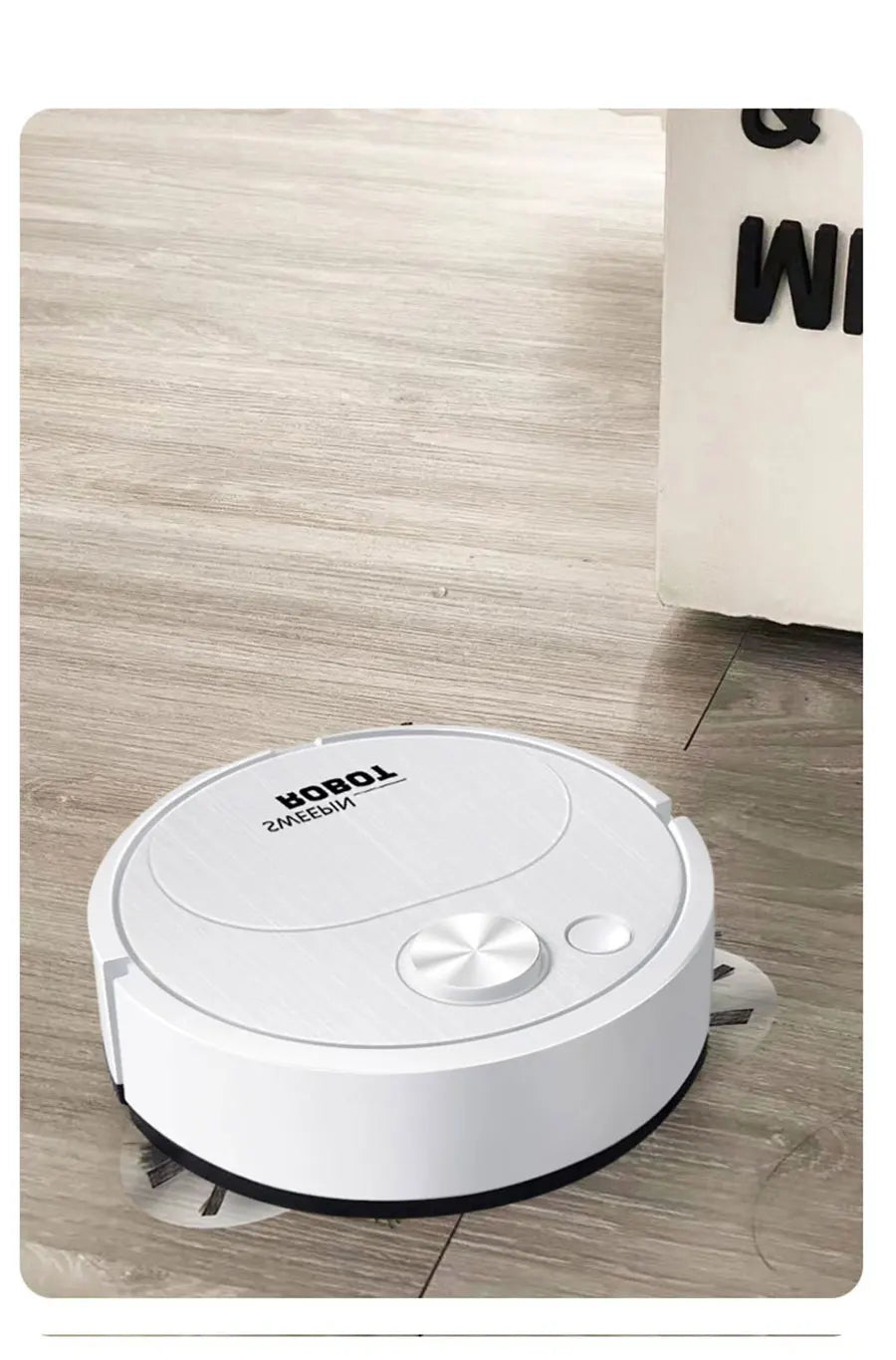 NEW USB Sweeping Robot Vacuum Cleaner Mopping 3 In 1 Smart Wireless 1500Pa Dragging Cleaning Sweep Floor for Home Office