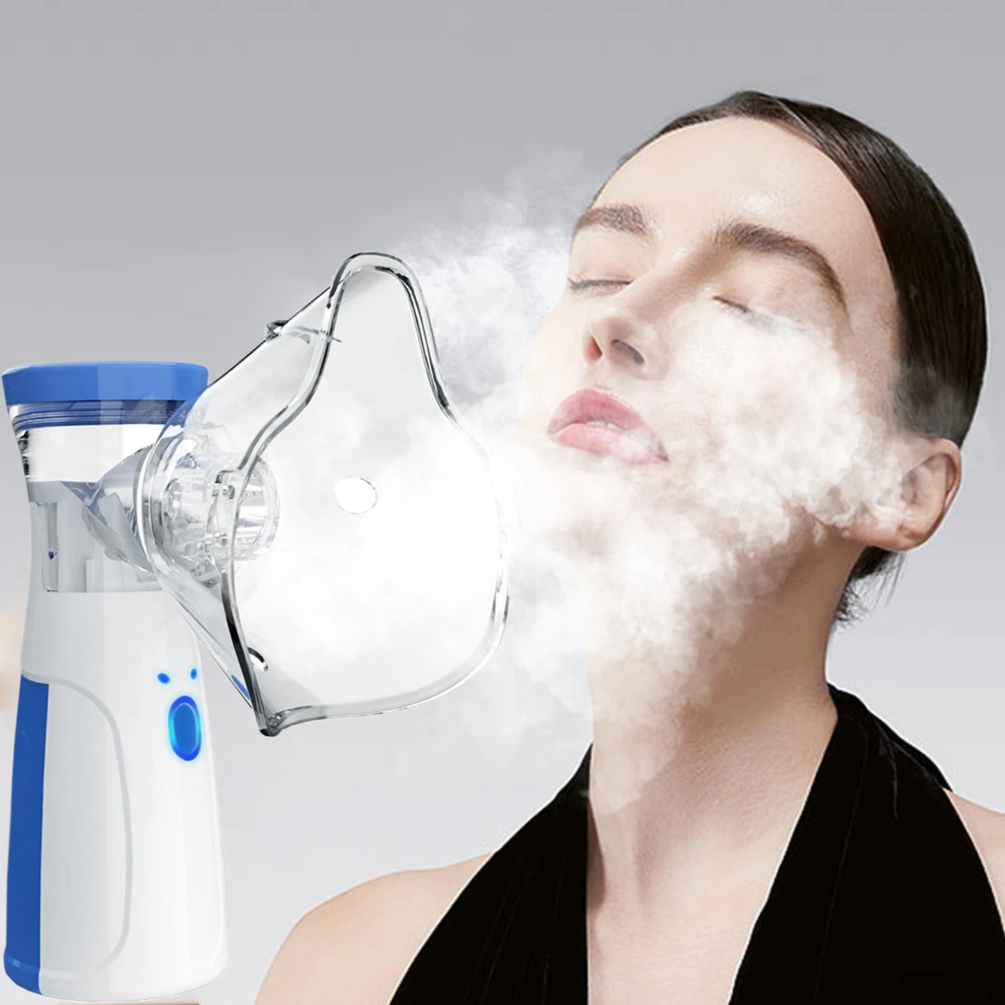 Revitalize Facial Steamer and Humidifier 2-in-1 Nano Ion Mist for Skin Moisturizing and Air Moisturizing with Water Tank