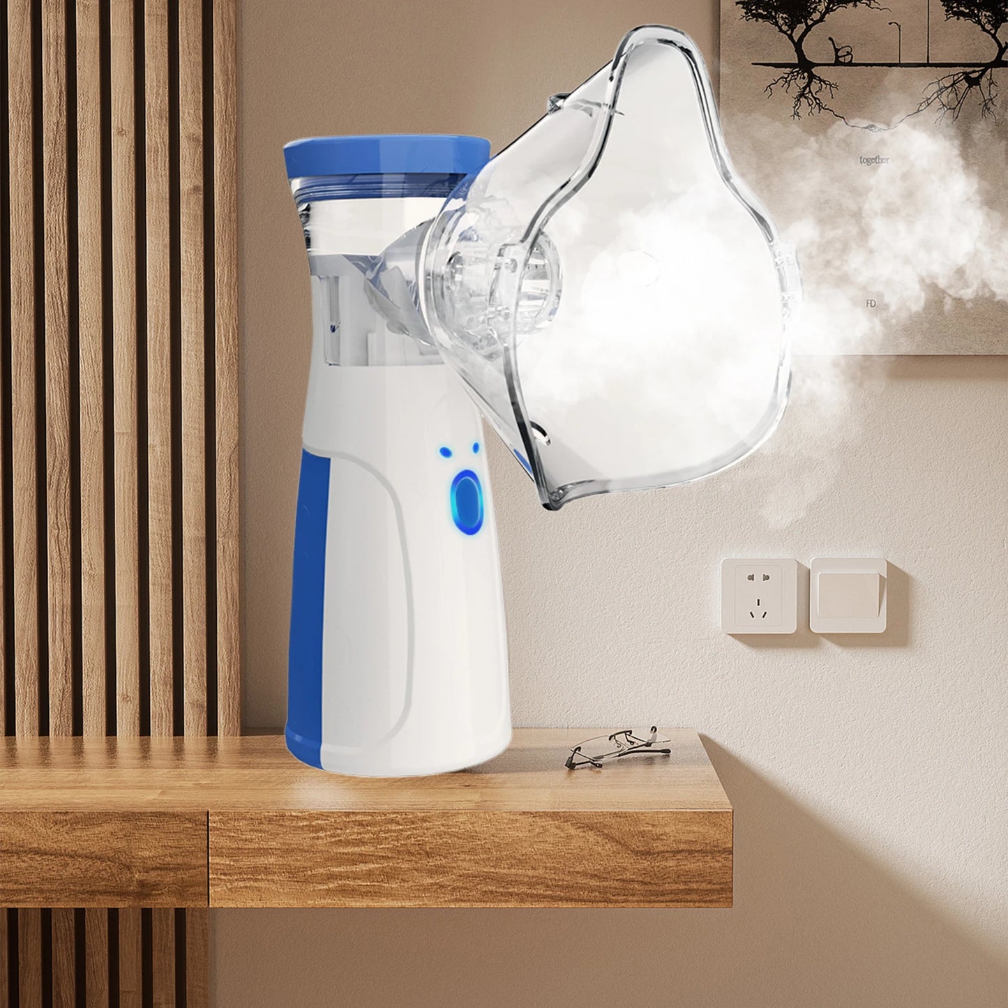 Revitalize Facial Steamer and Humidifier 2-in-1 Nano Ion Mist for Skin Moisturizing and Air Moisturizing with Water Tank